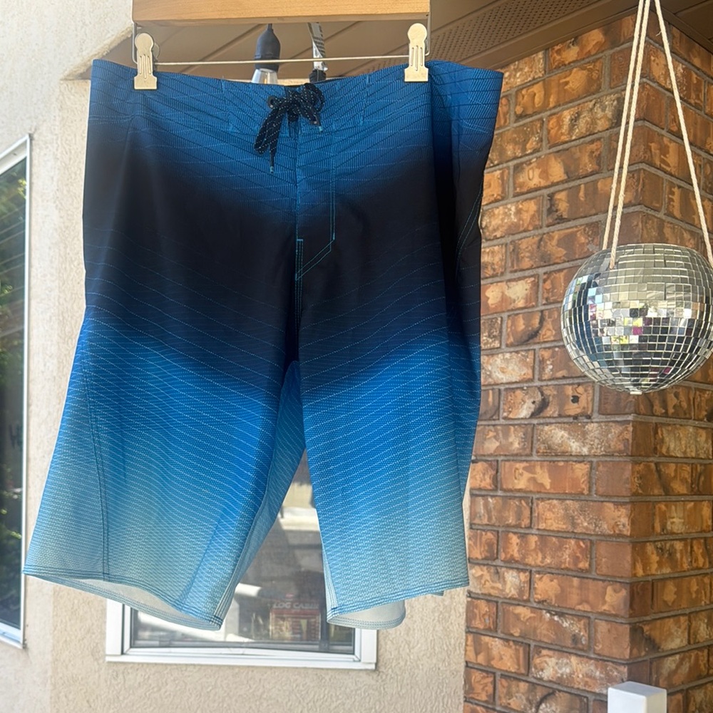 Gradient Blue Men's Billabong Swim Shorts